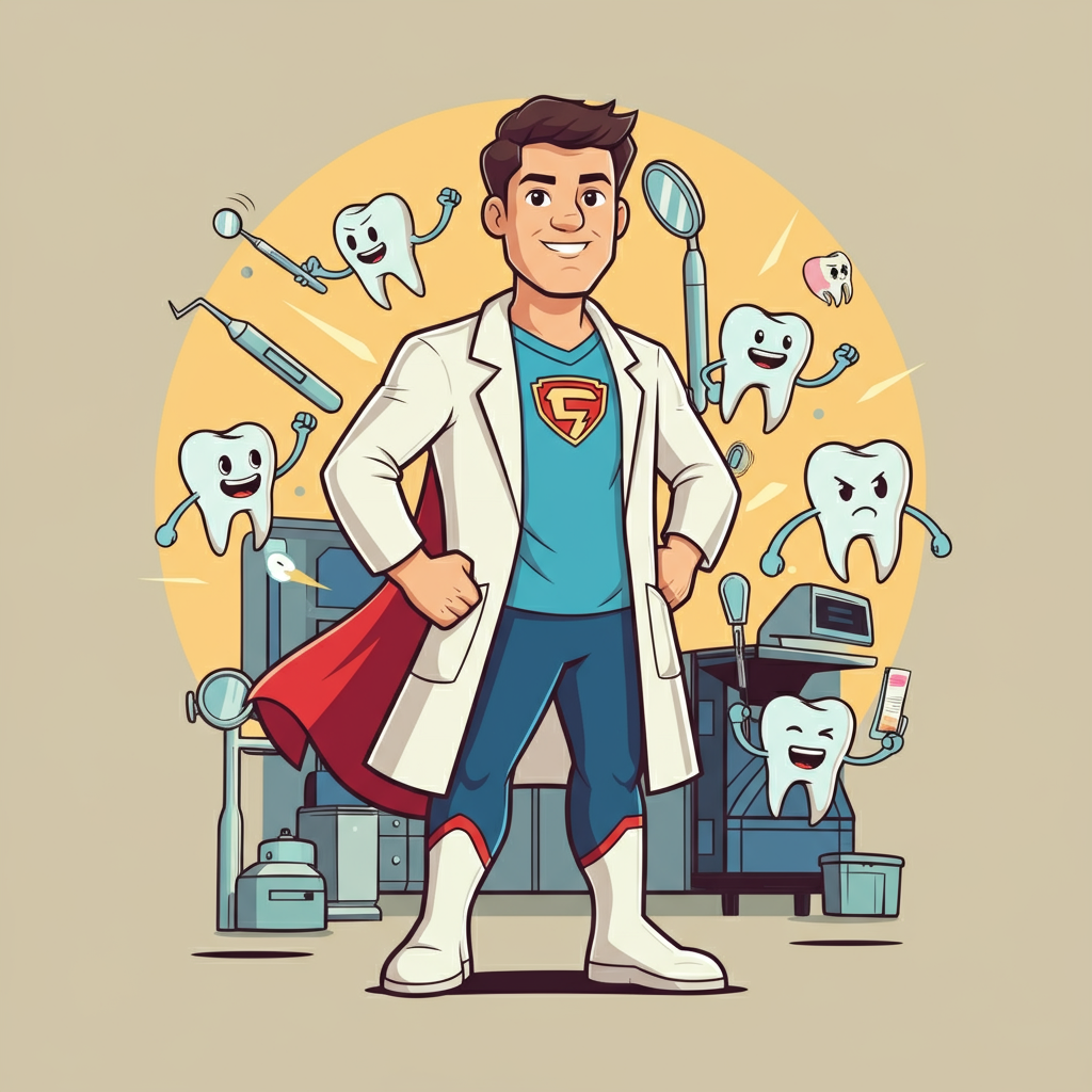 super eroe dentista